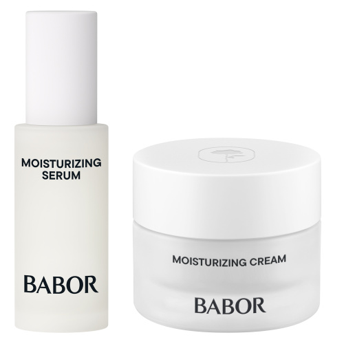 Serum + Creme für trockene Haut
