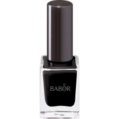 Brillanter, langhaftender Nagellack. Nail Colour 23 pure latex black