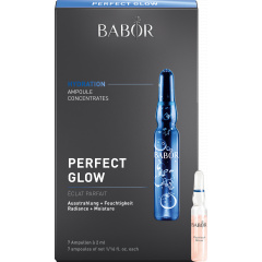 Wirkstoffkonzentrat für müde Haut mit fehlender Ausstrahlung. Perfect Glow